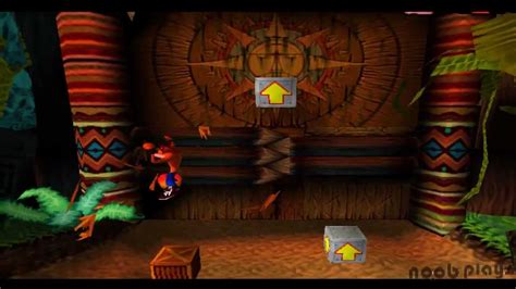 metal box crash bandicoot level 1|broken metal box crash bandicoot.